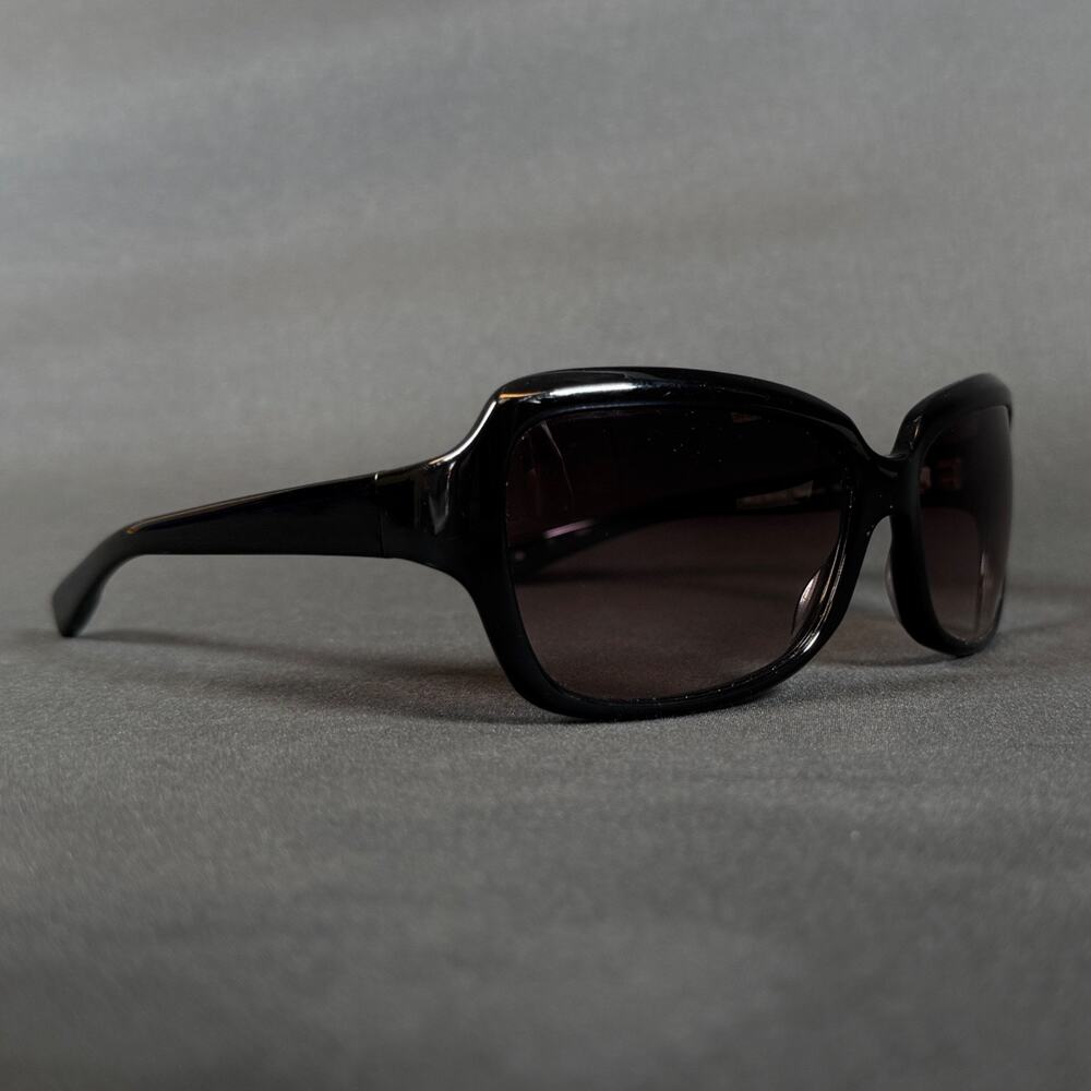 Oliver Peoples Dunaway 59 16-115 BK JAPAN Black Sunglasses Brown Lens
